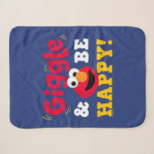 Lach und sei glücklich Elmo Sherpadecke (Vorderseite (Horizontal))