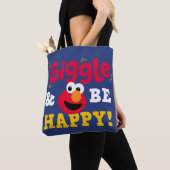 Lach und sei glücklich Elmo Tasche (Von Nahem)