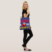 Lach und sei glücklich Elmo Tasche (Am Model)