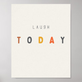 lache heute. Poster & Prints