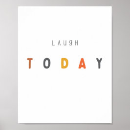 lache heute. Poster & Prints