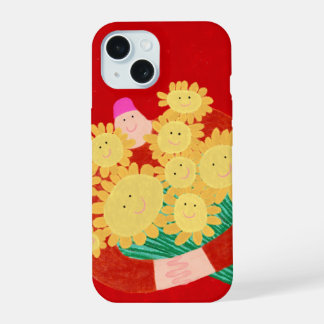 Lächelblumen  iPhone 15 hülle
