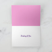 Lächelbrief K mit Herz-Note-Karte (Innenseite)