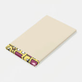 Lächelchen Post-it Klebezettel (angewinkelt)