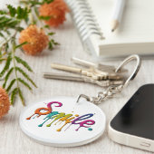 LächelDesign Schlüsselanhänger (Vorderseite rechts)