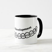 Lächelentwicklung bringt Tasse (VorderseiteRechts)