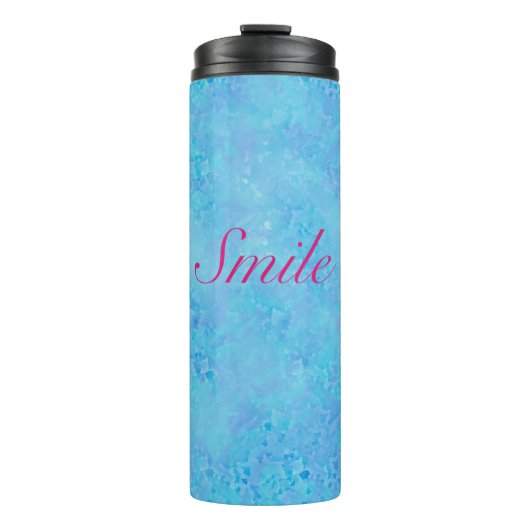 Lächelflasche Thermosbecher (Vorderseite)