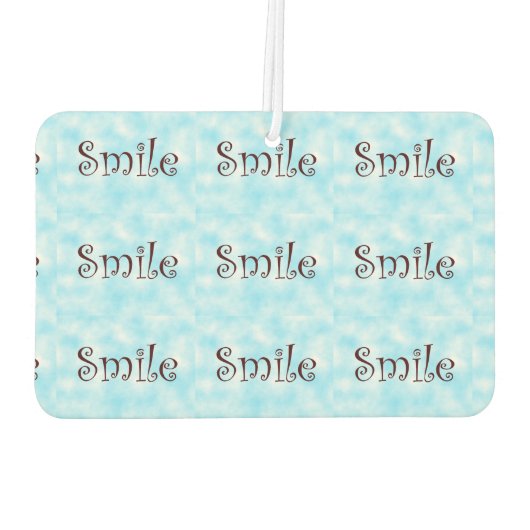 Lächelfrischer Autolufterfrischer (Rückseite)