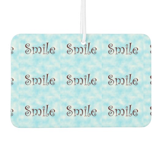 Lächelfrischer Autolufterfrischer (Vorderseite)