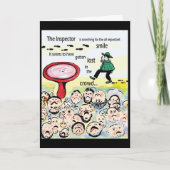 Lächelinspektor Karte (Vorderseite)