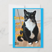 Lächelkarte (Vorderseite)