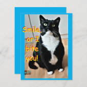 Lächelkarte (Vorne/Hinten)