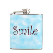 Lächelkolben Flachmann (Vorderseite)