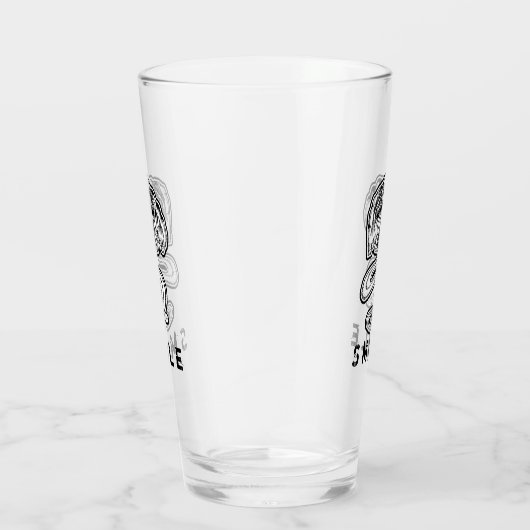 Lächelmonster Glas (Rechts)