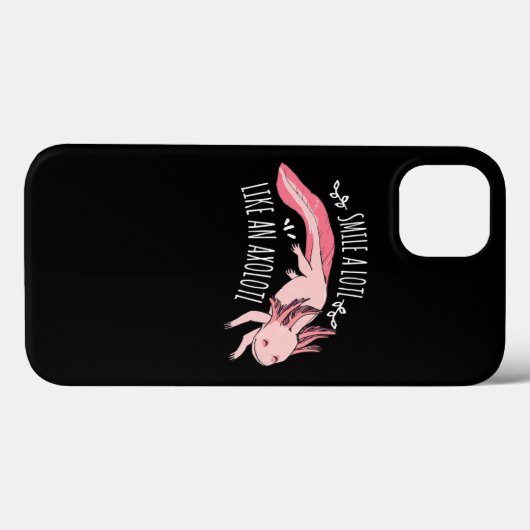 Lächeln a Lotl Axolotl Kirche Case-Mate iPhone Hülle (Rückseite (Horizontal))