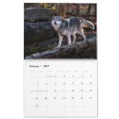 Lächeln Afoot Wolves 2025 Kalender (Feb 2027)