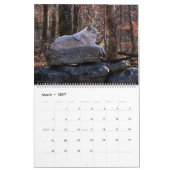 Lächeln Afoot Wolves 2025 Kalender (Mär 2027)