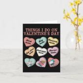 Lächeln am Valentinstag Buchbesetzung Frauen Karte (Gelbe Blume)