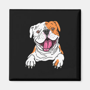 Lächeln American Bulldog English Puppy Dog Lover Magnet
