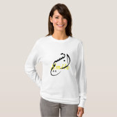 Lächeln Arabische Kalligrafie - Basic Long Sleeve T-Shirt (Vorne ganz)