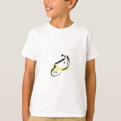 Lächeln Arabische Kalligrafie - Kids' Basic T - Sh T-Shirt (Vorderseite)