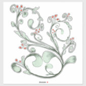 Lächeln Aufkleber (Blatt)