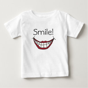Lächeln! baby t-shirt