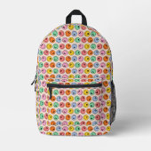Lächeln Bedruckter Rucksack (Vorderseite)
