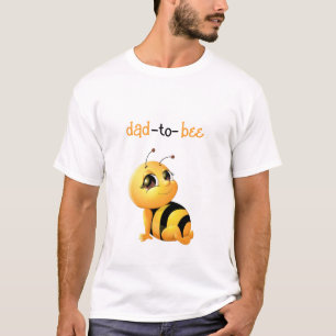 Lächeln Bee Baby Shower Vater zum T - Shirt