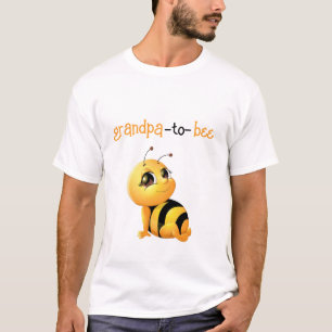 Lächeln BienenBaby-Dusche Opa zum T - Shirt