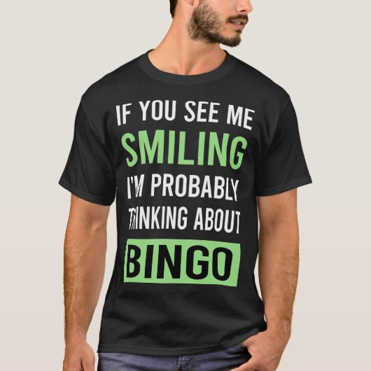 Lächeln Bingo T-Shirt (Vorderseite)