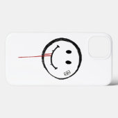 Lächeln Bloody Vampire Case-Mate iPhone Hülle (Rückseite (Horizontal))