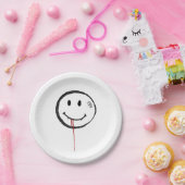 Lächeln Bloody Vampire Pappteller (Party)