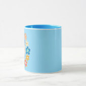 Lächeln Blume 2 BFTG Kaffee Tasse (Zentrum)