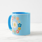 Lächeln Blume 2 BFTG Kaffee Tasse (Vorderseite Links)