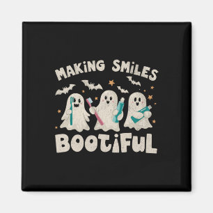 Lächeln Bootischer Halloween Funny Ghost Dentist D Magnet