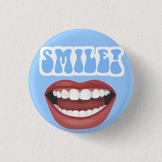 LÄCHELN BUTTON (Vorderseite)