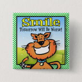 Lächeln Button (Vorderseite)