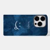 Lächeln Case-Mate iPhone Hülle (Rückseite (Horizontal))