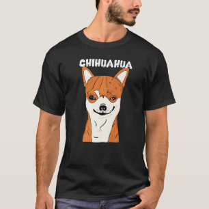 Lächeln Chihuahua Funny Chihuahua Vintag Little P T-Shirt