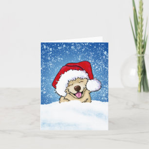 Lächeln Chow Weihnachtskarte Feiertagskarte