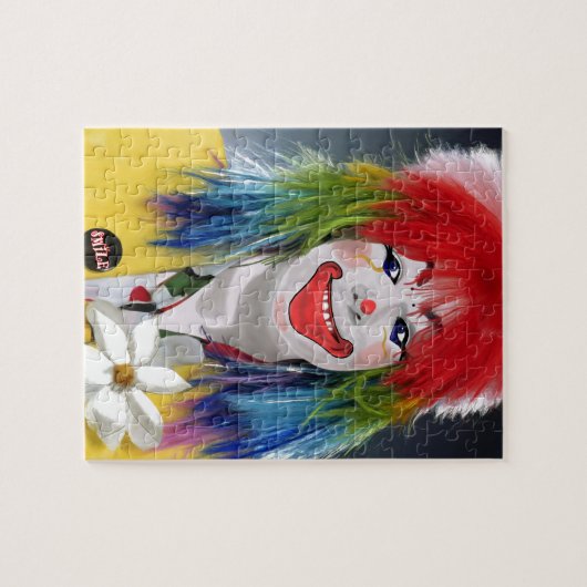 Lächeln Clown Puzzle (Horizontal)