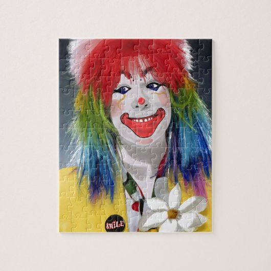 Lächeln Clown Puzzle (Vertikal)