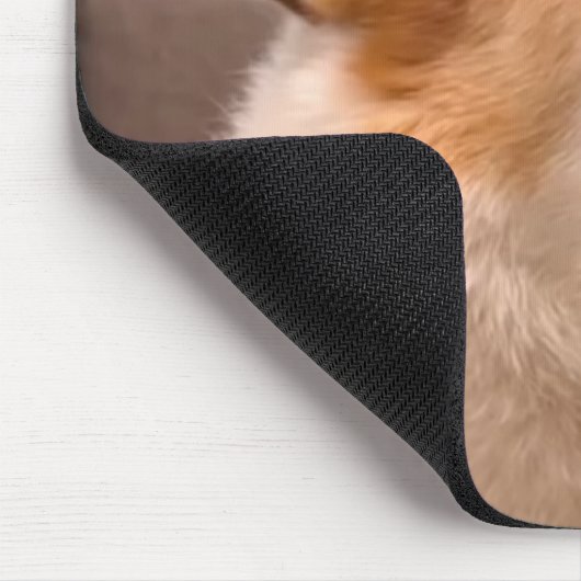 Lächeln Corgi Meme Mouse Pad Mousepad (Ecke)