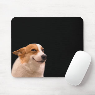 Lächeln Corgi Meme Mouse Pad Mousepad