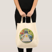 Lächeln Creauture Umarmung Abstrakte Kunst Tasche (Vorderseite (Produkt))