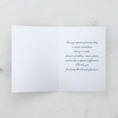 Lächeln Daisy. Nurses Day Grußkarten Karte (Innenseite)