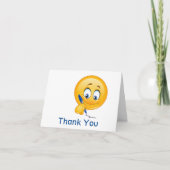 Lächeln Danke / Grußkarte - SRF (Vorderseite)