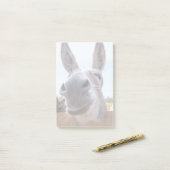 Lächeln der Donkey-Post-It-Notes Post-it Klebezettel (Auf Schreibtisch)