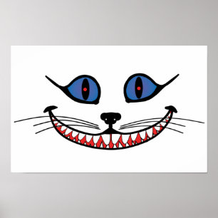 Lächeln der Grinsekatze  Poster